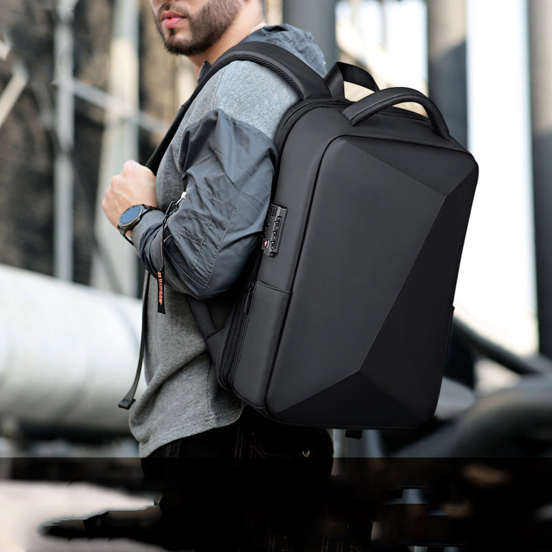 Men's ABS Hard Shell Business Backpack - Dazpy