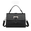 Elegante bolso bandolera y de hombro de piel auténtica