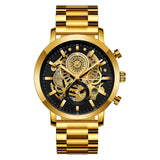 Men's Multi-functional Calendar Watch Hollowed Out - Dazpy