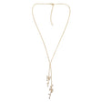 Elegant Natural Pearl Sweater Chain Necklace - Dazpy