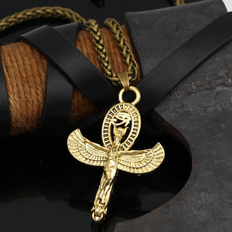 Personalized Wing Goddess Pendant Men's Accessories - Dazpy