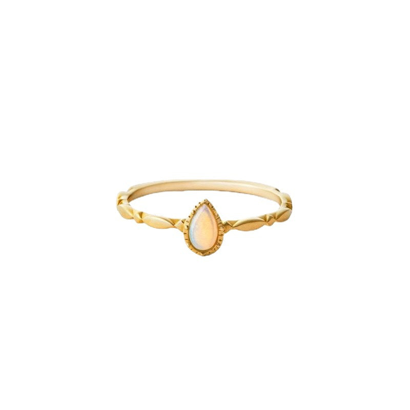 Women's Fashion Vintage Opal Ring - Dazpy