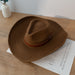 Stilvoller Western-Cowboyhut aus Naturpapier