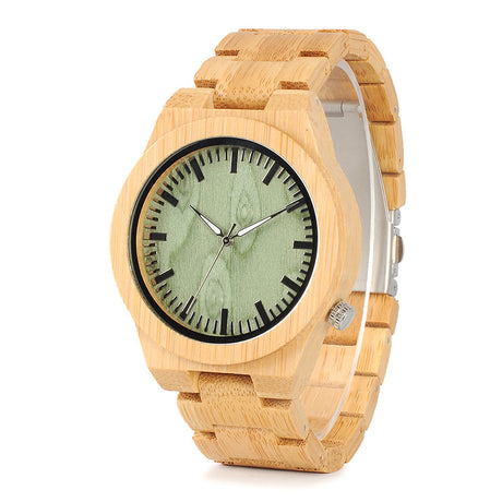 Wooden Watch Artistic Retro Men's Japanese And Korean Style Solid - Dazpy