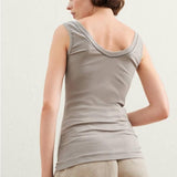 100% Wool Trim V-Neck Knitted Vest