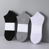 10 Pairs Invisible Low Cut Boat Socks - Non-Slip Silicone No-Show Ankle Socks