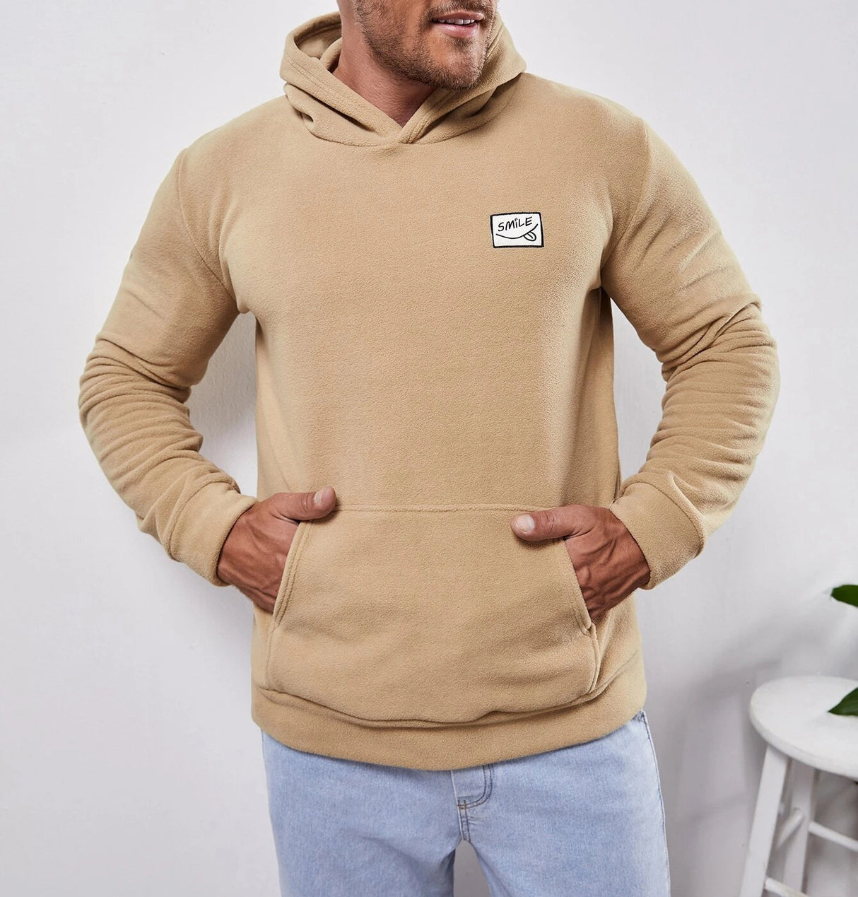 Men's Hooded Sweatshirt Long Sleeve Top