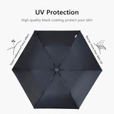 111G Ultralight Travel Umbrella - Anti-UV Folding Parasol