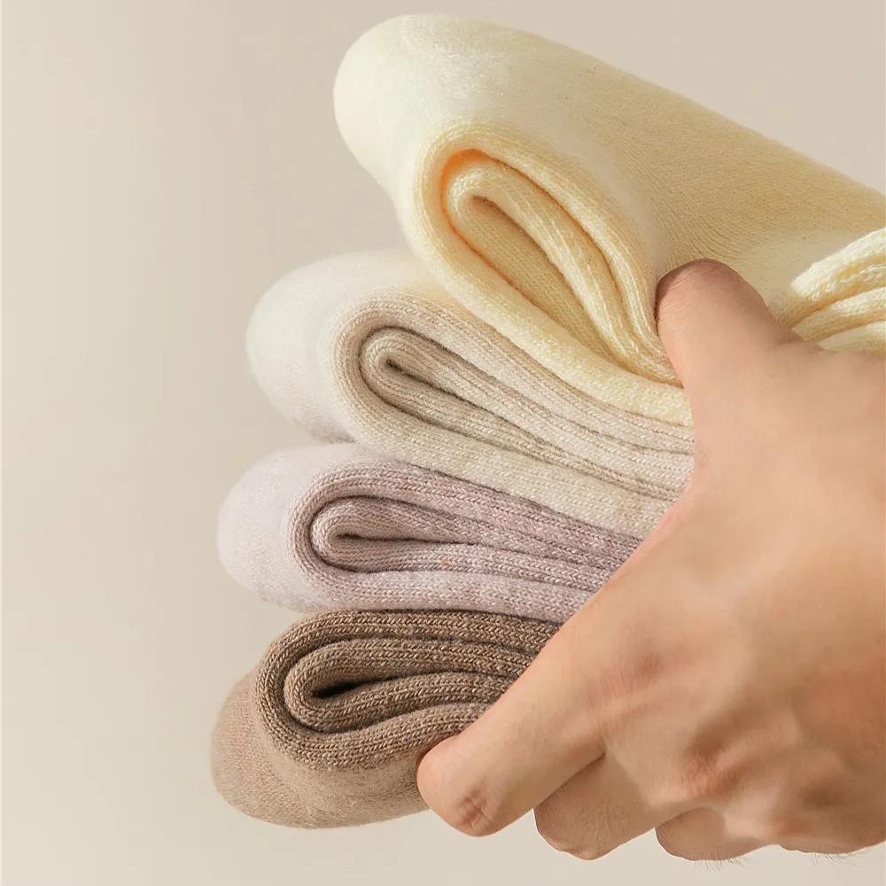 3 Paar gemütliche Wollsocken für Damen