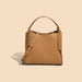 Luxurious Soft Leather Shoulder Bag for Women with Complimentary Scarf