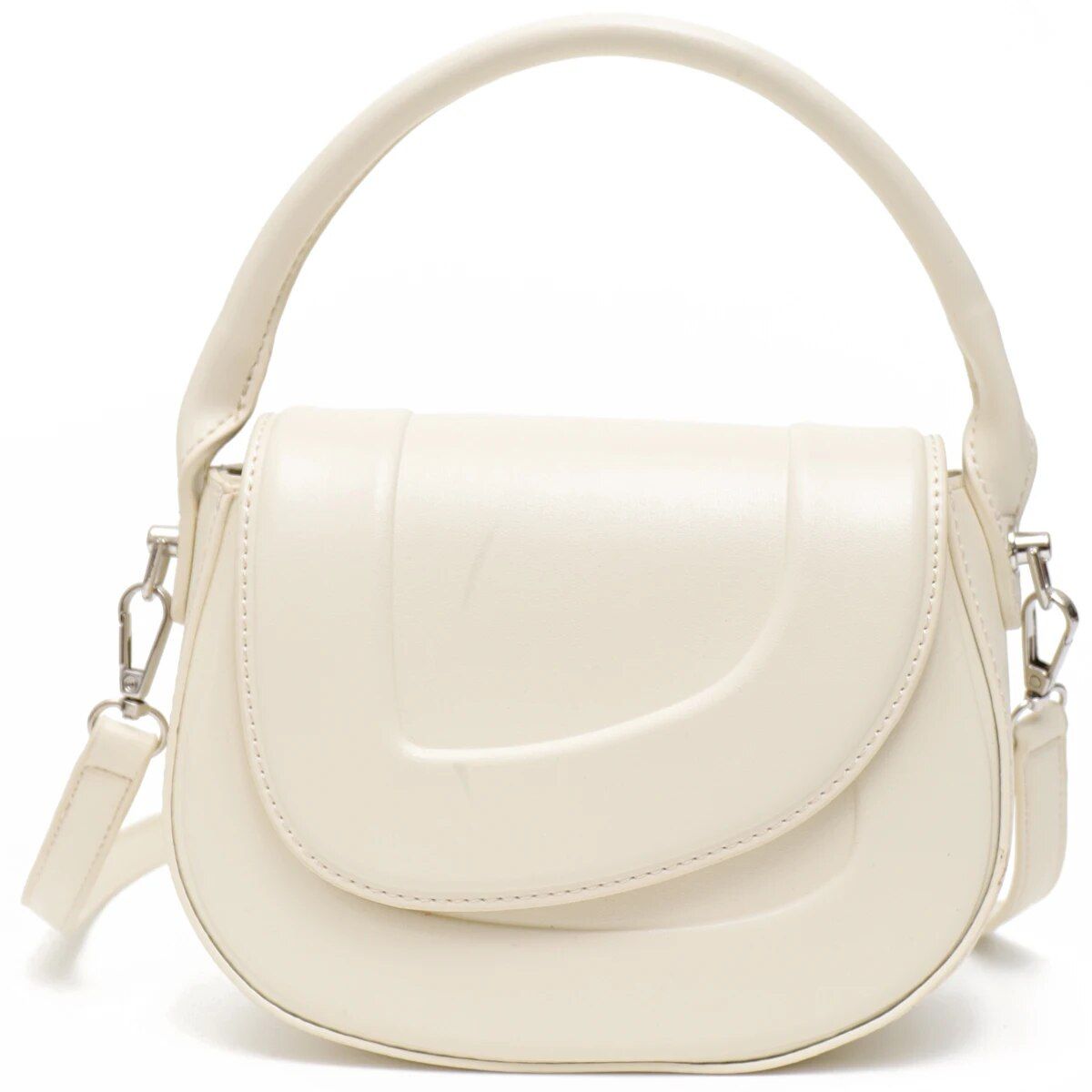 Elegant Minimalist Saddle Shoulder Bag