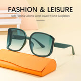 Oversized Square Sunglasses for Women