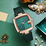 Women's Fashionable Temperament Belt Quartz Watch - Dazpy