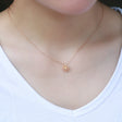 Zircon Clavicle Necklace Women's Sterling Silver - Dazpy