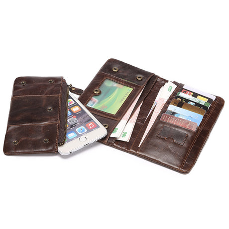 Fashion Business Men's Large Capacity Wallet - Dazpy