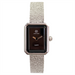 Square Dial Mesh With Delicate Quartz Watch Waterproof - Dazpy