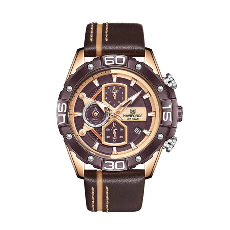 Fashion Skeleton Three-eye Personality Waterproof Watch For Men - Dazpy