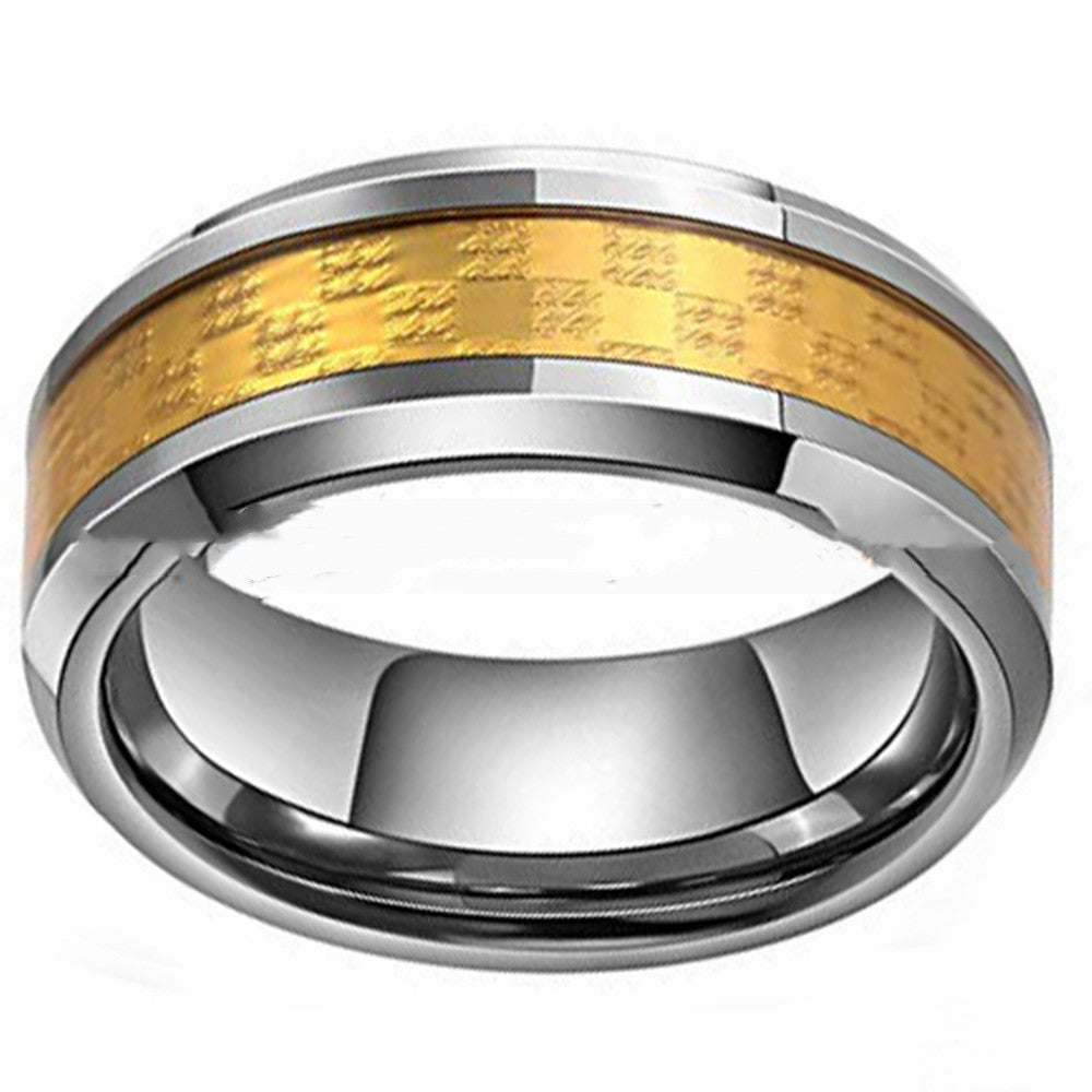 Fashion Tungsten Ring Kimber Men - Dazpy