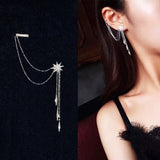 Fashion Long Rice Stud Earrings - Dazpy