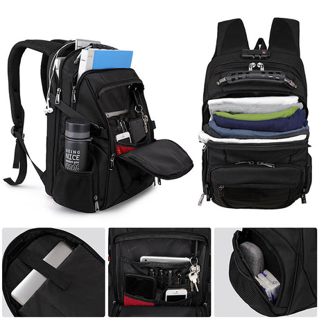 Business Computer Bag Large Capacity Travel Backpack - Dazpy