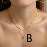 Women's New Fashion Alphabet Necklace - Dazpy