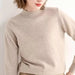 Wool Neck Pullover Classic and Cozy Sweater