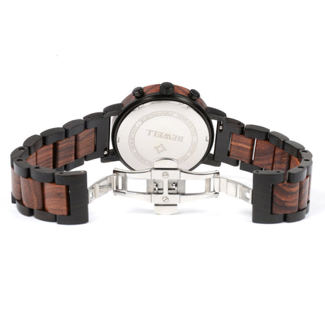 Multi Functional Six Needle Men's Wooden Watch - Dazpy