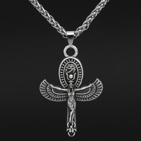 Personalized Wing Goddess Pendant Men's Accessories - Dazpy