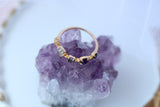 S925 Sterling Silver Natural Amethyst Labradorite Ring - Dazpy