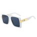 Gradient Lens Square Sunglasses