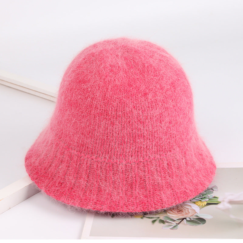 Stylische 7-Farben Woll-Bucket-Cap für Damen - Gemütlicher Fischerhut