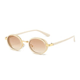 Gradient Oval Sunglasses