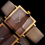 Large Dial Fashion Creative Square Quartz Watch - Dazpy