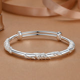 Fashion Solid Sterling Silver Bracelet - Dazpy