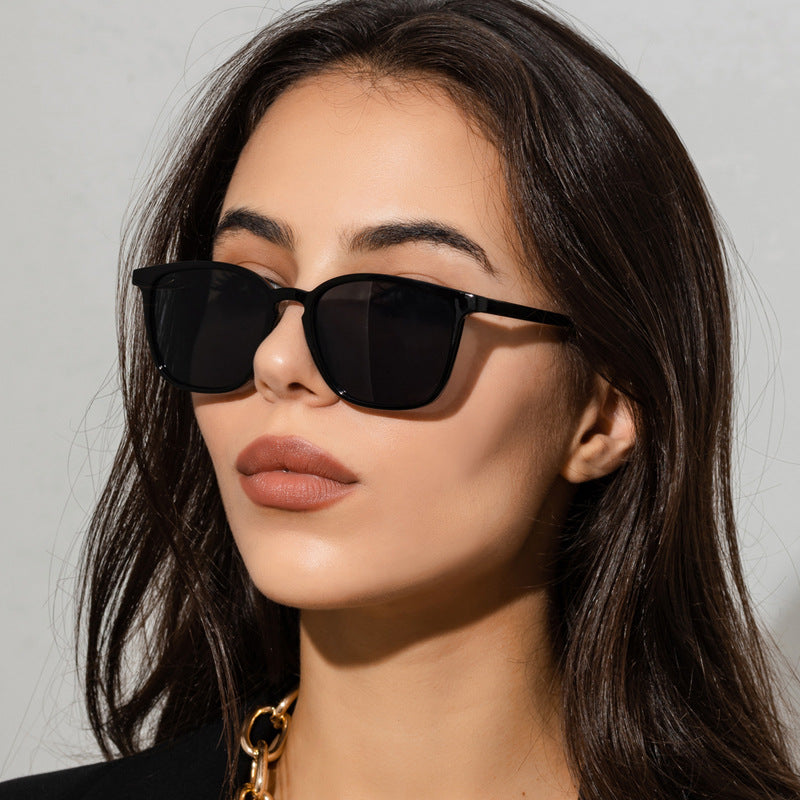 Luxus-Sonnenbrille im Vintage-Stil mit quadratischem Design