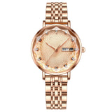 Fashion Waterproof Calendar Women's Watch - Dazpy