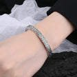 Diamond Inlaid Exotic Style Retro Heavy Industry Bracelet - Dazpy