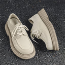 Mocasines casuales de lujo con aumento de altura para hombre