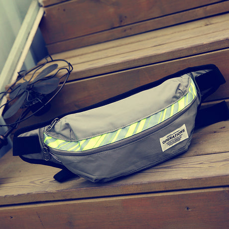 Trendy Messenger Waterproof Cloth Belt Bag - Dazpy