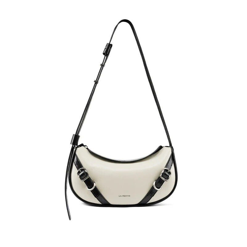 Elegant Shoulder & Crossbody Baguette Bag