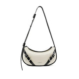 Elegante Schulter- und Crossbody-Baguette-Tasche