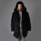 Fashionable Temperament Men's Faux Fur Jacket To Keep Warm