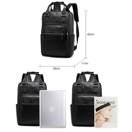 Men's Casual Travel Bag Fashion Large Capacity Backpack - Dazpy