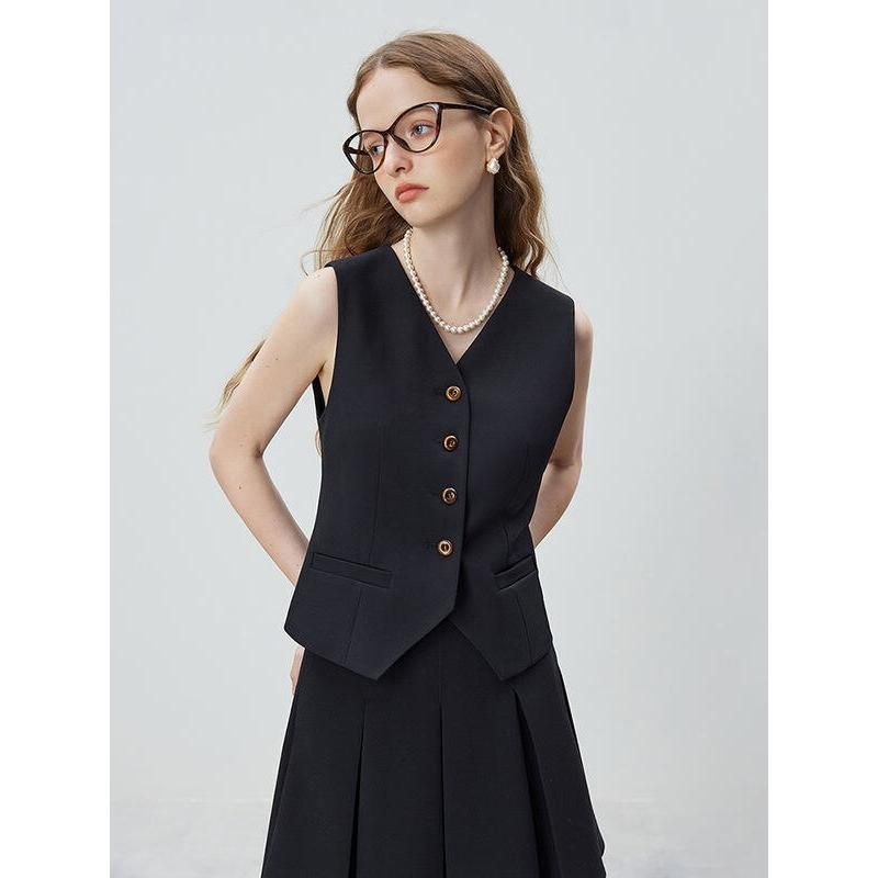 Elegancia otoñal: conjunto de traje de mujer informal pero elegante