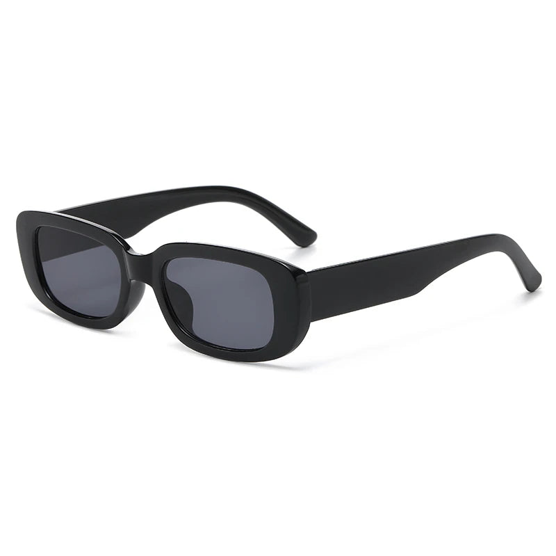 Trendy quadratische Retro-Sonnenbrille für Damen