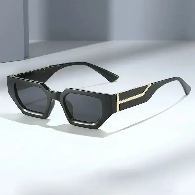 Wrap Sunglasses with Gradient Lens