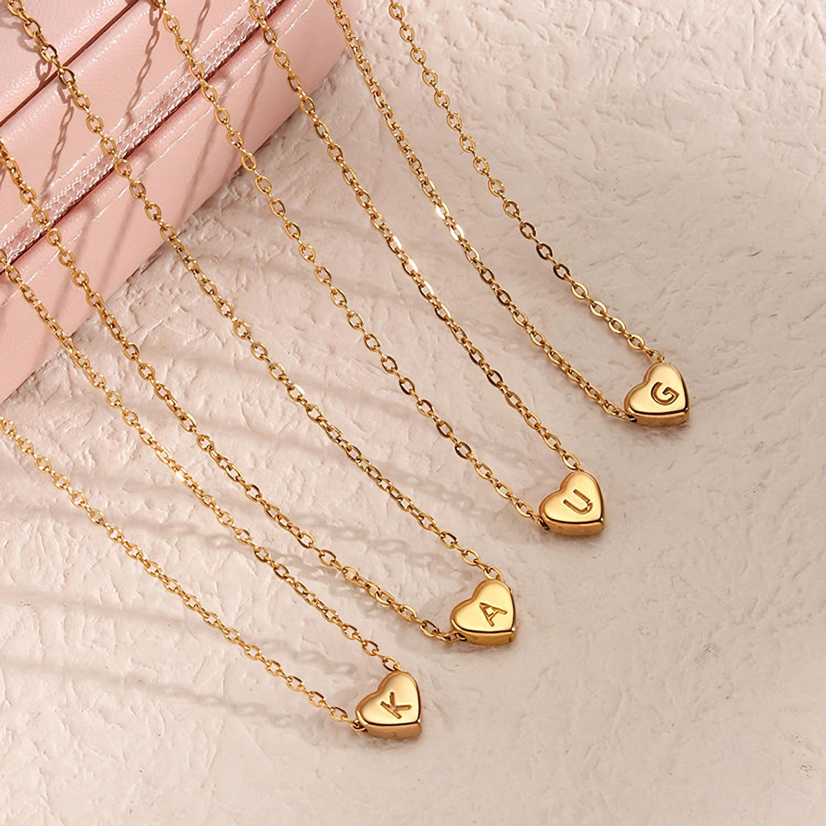 Gold Plated Love Letter Necklace