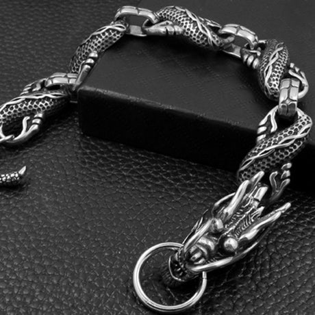 Men's Leading Stainless Steel Couple Bracelet - Dazpy