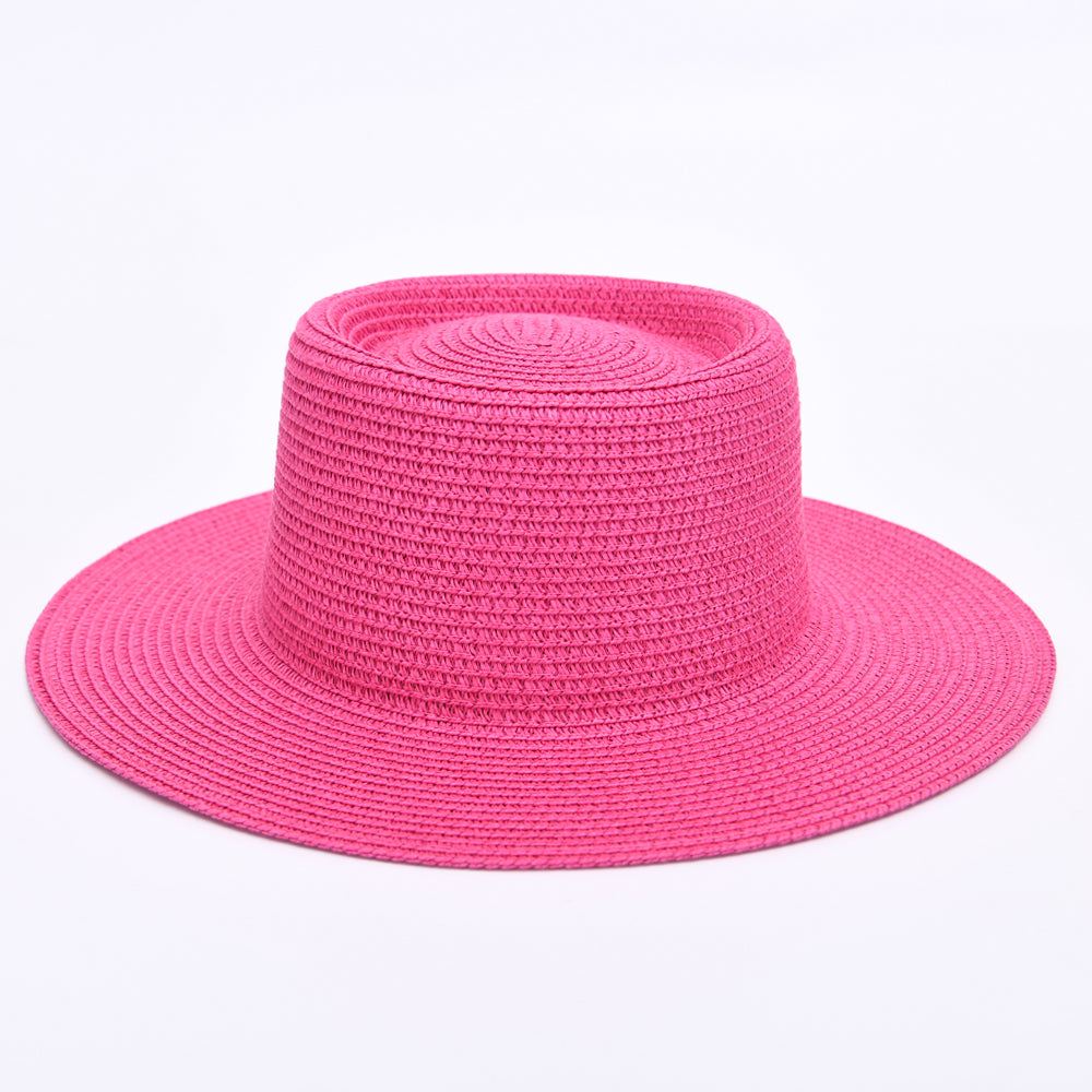 Sombrero de playa de verano para mujer con ala ancha