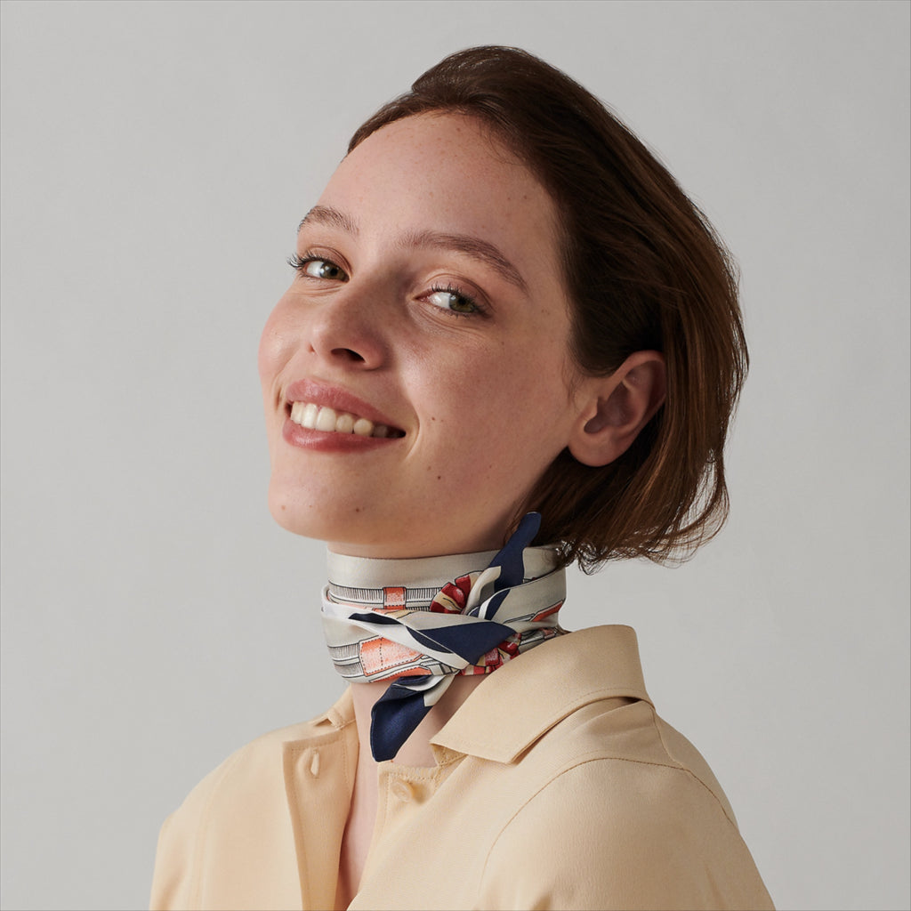 Women's Silk Skinny Scarf